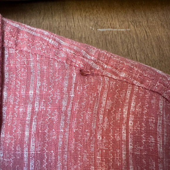 Old Navy Women’s Pink Button Up pullover t shirt dress long sleeve size large - Picture 4 of 8